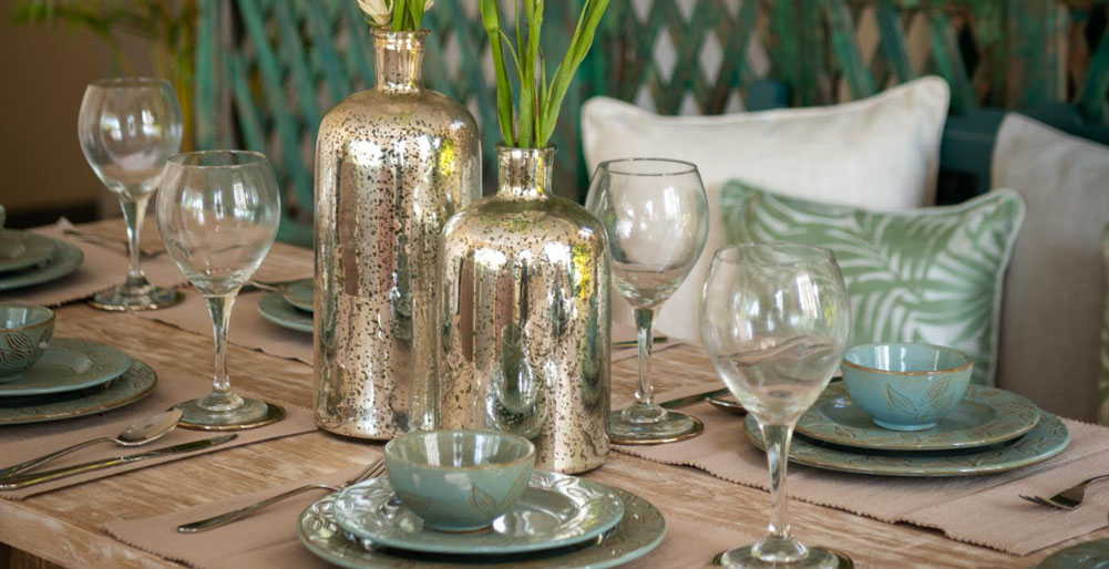 Colina Villa C - Dinner set-up